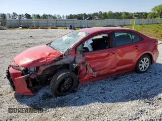 2020 Toyota Corolla LE with VIN JTDEPRAE2LJ086541, listed as a Copart auction lot 52226065 with 101,318 mi miles and Salvage Title. Bid and sale history available at carsss.com. Image 1.