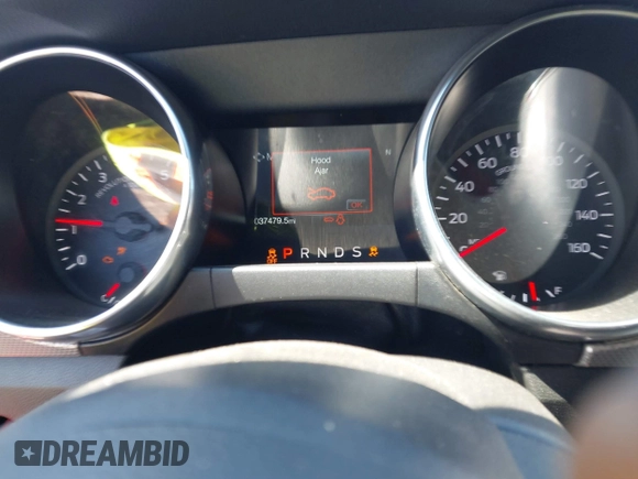 2019 Ford Mustang GT with VIN 1FA6P8CF9K5135798, listed as a IAAI auction lot 41629414 with 37,479 mi miles and . Bid and sale history available at DreamBid. Image 7.