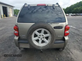 2006 Jeep Liberty Limited z VIN 1J4GL58K96W237675, wystawiony jako Copart lot #61155635 z przebiegiem 121 285 mil mil oraz Szkoda całkowita • Salvage title. Historia ofert i sprzedaży dostępna na DreamBid. Obrazek 6.