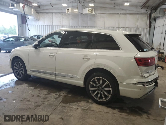 2019 Audi Q7 Premium Plus with VIN WA1LAAF77KD006744, listed as a Copart auction lot 57523385 with 118,543 mi miles and Salvage title. Bid and sale history available at DreamBid. Image 2.