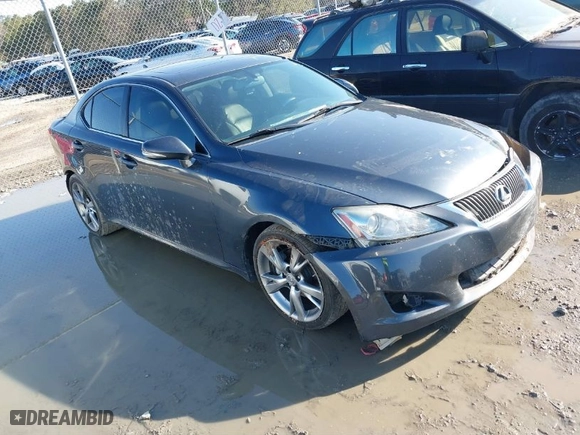 2009 Lexus IS 250 with VIN JTHBK262395095644, listed as a IAAI auction lot 41734668 with NaN miles. Bid and sale history available at carsss.com. Image 1.