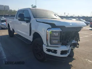 2024 Ford Super Duty F-250 SRW XL with VIN 1FT8W2BN2RED04016, listed as a IAAI auction lot 41274955 with 6,181 mi miles. Bid and sale history available at carsss.com. Image 1.