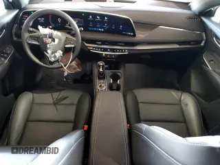 2024 Cadillac XT4 AWD Premium Luxury with VIN 1GYFZDR47RF153590, listed as a Copart auction lot 42846045 with 2,261 mi miles and Salvage title. Bid and sale history available at DreamBid. Image 8.