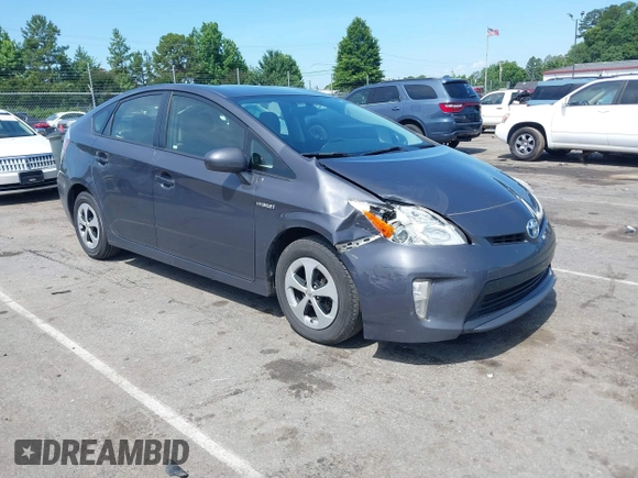 2015 Toyota Prius Four with VIN JTDKN3DU4F2004333, listed as a IAAI auction lot 42498090 with 237,179 mi miles and . Bid and sale history available at DreamBid. Image 1.