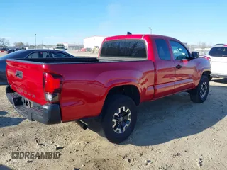 2018 Toyota Tacoma SR with VIN 5TFRX5GN9JX124598, listed as a IAAI auction lot 41666257 with 120,555 mi miles and . Bid and sale history available at DreamBid. Image 4.