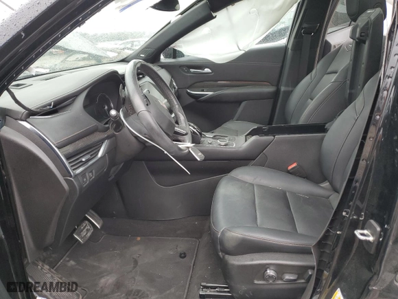 2023 Cadillac XT4 FWD Sport with VIN 1GYFZER48PF155576, listed as a Copart auction lot 77071994 with 47,539 mi miles and Salvage Title. Bid and sale history available at carsss.com. Image 7.