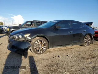 2018 Nissan Maxima SV with VIN 1N4AA6AP7JC409635, listed as a Copart auction lot 51683425 with 99,276 mi miles and Non Repairable. Bid and sale history available at DreamBid. Image 1.
