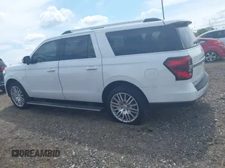 2023 Ford Expedition Max Limited with VIN 1FMJK2A85PEA40906, listed as a IAAI auction lot 42396188 with 24,753 mi miles and . Bid and sale history available at DreamBid. Image 14.