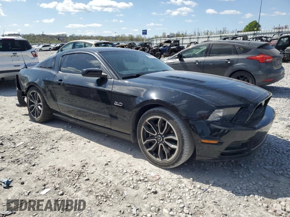 2014 Ford Mustang GT with VIN 1ZVBP8CF6E5270683, listed as a Copart auction lot 52913145 with 96,432 mi miles and Salvage title. Bid and sale history available at DreamBid. Image 4.