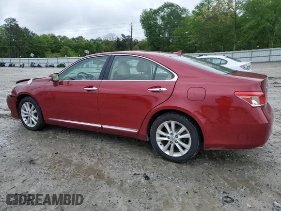 2011 Lexus ES 330 with VIN JTHBK1EG2B2462953, listed as a Copart auction lot 52160405 with 158,807 mi miles and Salvage Title. Bid and sale history available at DreamBid. Image 2.