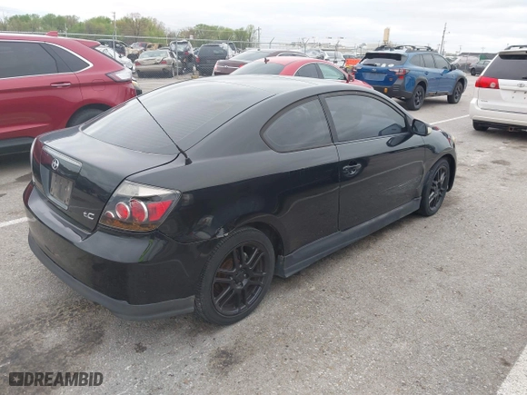 2008 Scion tC Spec with VIN JTKDE167480236877, listed as a IAAI auction lot 42062860 with 187,506 mi miles. Bid and sale history available at carsss.com. Image 4.