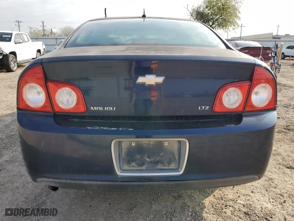 2008 Chevrolet Malibu LTZ with VIN 1G1ZK57B88F263893, listed as a Copart auction lot 43252265 with 138,539 mi miles and Salvage Title. Bid and sale history available at carsss.com. Image 6.