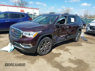 2018 GMC Acadia SLT with VIN 1GKKNMLS9JZ104230, listed as a IAAI auction lot 41859341 with 42,981 mi miles and . Bid and sale history available at carsss.com. Image 17.
