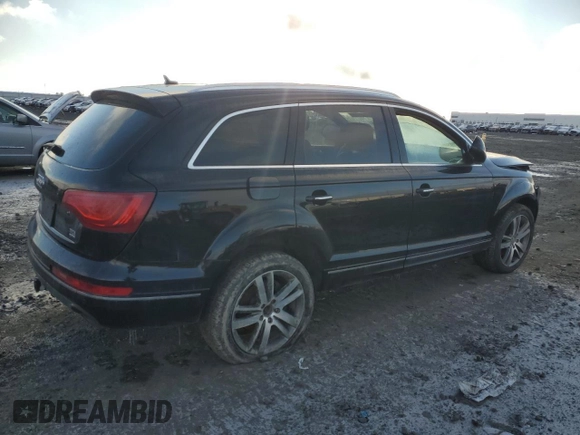 2012 Audi Q7 3.0L TDI Premium Plus with VIN WA1LMAFE5CD002473, listed as a Copart auction lot 89342115 with 0 mi miles and Salvage Title. Bid and sale history available at carsss.com. Image 3.