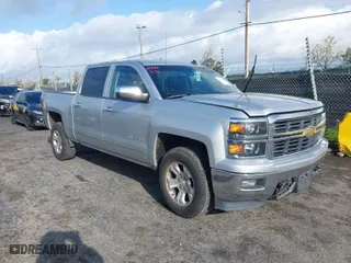 2014 Chevrolet Silverado 1500 LTZ with VIN 3GCUKSEC2EG544724, listed as a IAAI auction lot 41925805 with 70,830 mi miles. Bid and sale history available at carsss.com. Image 1.