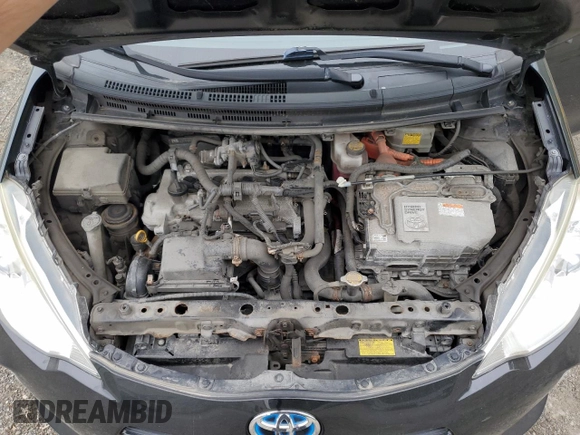 2014 Toyota Prius One z VIN JTDKDTB30E1070931, wystawiony jako Copart lot #58464765 z przebiegiem 68 342 mil mil oraz Szkoda całkowita • Salvage title. Historia ofert i sprzedaży dostępna na DreamBid. Obrazek 12.