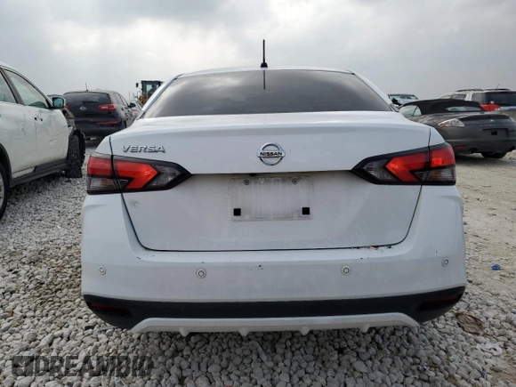 2022 Nissan Versa S with VIN 3N1CN8DVXNL832476, listed as a Copart auction lot 51307035 with 46,935 mi miles and Salvage title. Bid and sale history available at DreamBid. Image 6.