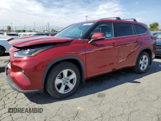2021 Toyota Highlander L with VIN 5TDZZRAH6MS059871, listed as a Copart auction lot 57469475 with 28,929 mi miles and Salvage title. Bid and sale history available at DreamBid. Image 1.