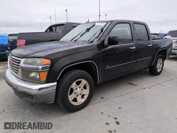2009 GMC Canyon SLE1 with VIN 1GTCS139098105790, listed as a Copart auction lot 75133584 with 0 mi miles and Non Repairable. Bid and sale history available at carsss.com. Image 1.