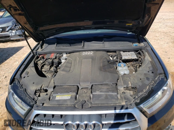 2017 Audi Q7 Premium Plus with VIN WA1LAAF75HD016052, listed as a Copart auction lot 52279635 with 136,083 mi miles and Salvage Title. Bid and sale history available at carsss.com. Image 12.