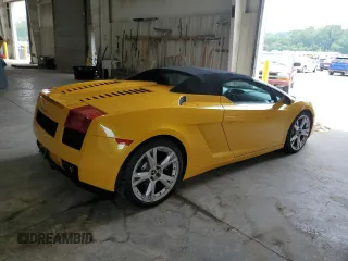 2006 Lamborghini Gallardo с VIN ZHWGU22T26LA03408, выставлен на аукционе Copart как лот 58963915 с пробегом 12 057 миль миль и Чистый • Clean title. История ставок и продаж доступна на DreamBid. Изображение 3.