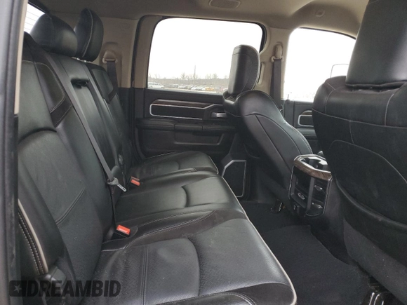 2019 Ram 2500 Laramie with VIN 3C6UR5NL8KG685586, listed as a Copart auction lot 82000234 with 66,187 mi miles and Salvage Title. Bid and sale history available at carsss.com. Image 10.