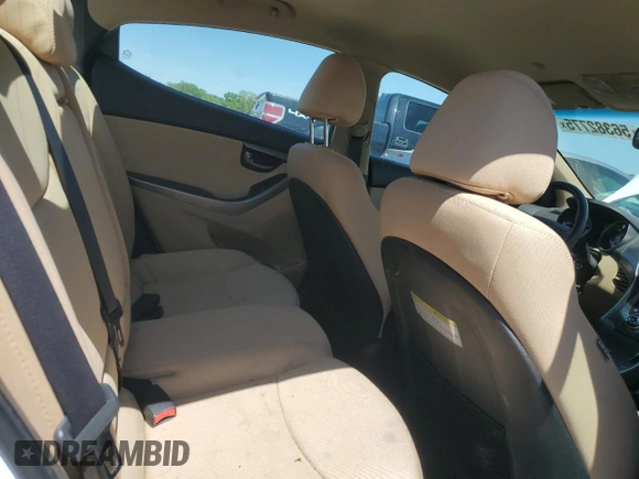 2013 Hyundai Elantra GLS z VIN 5NPDH4AE1DH374119, wystawiony jako Copart lot #56382775 z przebiegiem 118 116 mil mil oraz Szkoda całkowita • Salvage title. Historia ofert i sprzedaży dostępna na DreamBid. Obrazek 10.