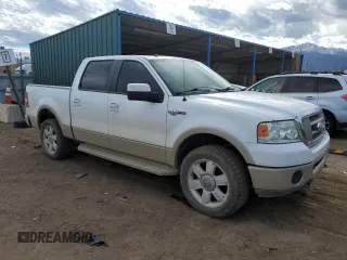 2008 Ford F-150 XLT with VIN 1FTPW14V38KC47084, listed as a Copart auction lot 49408145 with 106,547 mi miles and Salvage Title. Bid and sale history available at carsss.com. Image 4.
