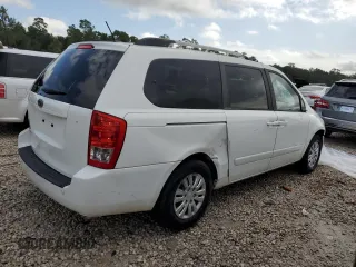 2012 Kia Sedona LX with VIN KNDMG4C70C6463772, listed as a Copart auction lot 63697464 with 72,637 mi miles and Salvage Title. Bid and sale history available at carsss.com. Image 3.