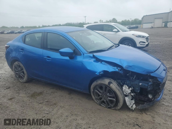2019 Toyota Yaris L z VIN 3MYDLBYV3KY507165, wystawiony jako Copart lot #57951855 z przebiegiem 55 476 mil mil oraz Szkoda całkowita • Salvage title. Historia ofert i sprzedaży dostępna na DreamBid. Obrazek 4.