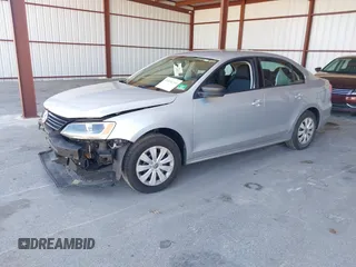 2011 Volkswagen Jetta Sedan S with VIN 3VW2K7AJ0BM308222, listed as a IAAI auction lot 41820253 with 179,474 mi miles. Bid and sale history available at carsss.com. Image 2.