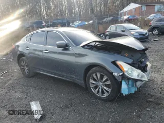2012 Infiniti M37 with VIN JN1BY1AR7CM390535, listed as a Copart auction lot 84595234 with 0 mi miles and Salvage Title. Bid and sale history available at carsss.com. Image 4.