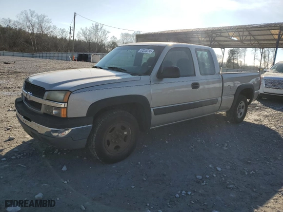 2004 Chevrolet Silverado 1500 with VIN 2GCEC19V641114757, listed as a Copart auction lot 87253224 with 230,317 mi miles and Salvage Title. Bid and sale history available at carsss.com. Image 1.