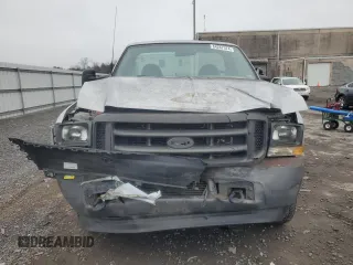 2002 Ford F-350 XL with VIN 1FTSF31F12EB21069, listed as a Copart auction lot 84287374 with 110,890 mi miles and Salvage Title. Bid and sale history available at DreamBid. Image 5.
