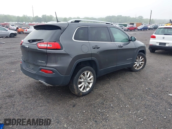 2017 Jeep Cherokee High Altitude z VIN 1C4PJMDS9HW561269, wystawiony jako IAAI lot #42245556 z przebiegiem 110 772 mil mil oraz . Historia ofert i sprzedaży dostępna na DreamBid. Obrazek 4.