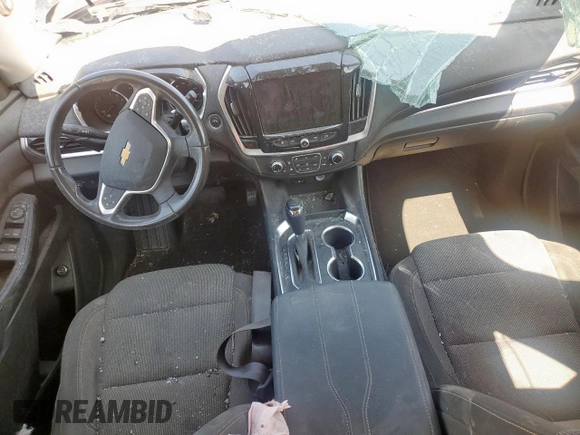 2020 Chevrolet Traverse LT Cloth with VIN 1GNERGKW8LJ117725, listed as a Copart auction lot 57603235 with Not provided miles and Salvage title. Bid and sale history available at DreamBid. Image 8.