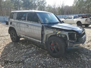 2020 Land Rover Defender X with VIN SALEXEEU0L2021510, listed as a Copart auction lot 41806055 with 58,647 mi miles and Salvage title. Bid and sale history available at DreamBid. Image 4.