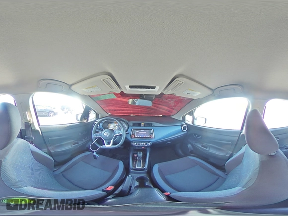 2023 Nissan Versa SV with VIN 3N1CN8EVXPL859338, listed as a Copart auction lot 57597045 with 35,839 mi miles and Non repairable. Bid and sale history available at DreamBid. Image 15.