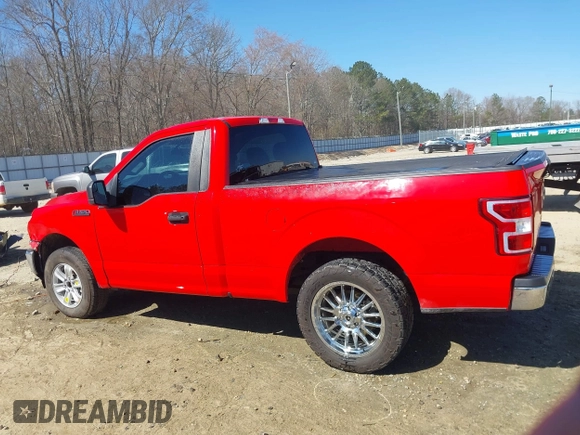 2019 Ford F-150 XL with VIN 1FTMF1CB6KKC92330, listed as a IAAI auction lot 41689485 with 108,653 mi miles. Bid and sale history available at carsss.com. Image 15.