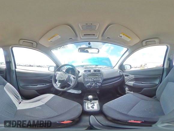2017 Mitsubishi Mirage ES z VIN ML32A3HJ9HH022423, wystawiony jako Copart lot #53426955 z przebiegiem 89 140 mil mil oraz Szkoda całkowita • Salvage title. Historia ofert i sprzedaży dostępna na DreamBid. Obrazek 15.