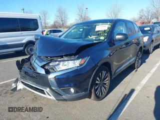2020 Mitsubishi Outlander ES with VIN JA4AZ3A37LZ003556, listed as a IAAI auction lot 41748908 with 98,244 mi miles and . Bid and sale history available at DreamBid. Image 2.