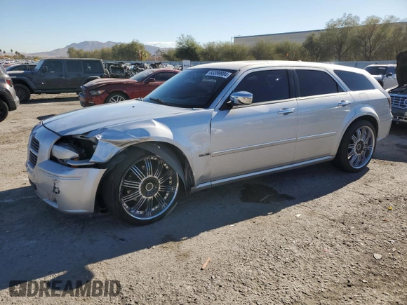 2006 Dodge Magnum R/T z VIN 2D8GV57286H122762, wystawiony jako Copart lot #83399984 z przebiegiem 200 443 mil mil oraz Szkody całkowita. Historia ofert i sprzedaży dostępna na DreamBid. Obrazek 1.