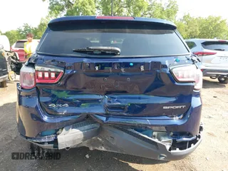 2018 Jeep Compass Sport with VIN 3C4NJDAB8JT143518, listed as a IAAI auction lot 42465162 with 183,632 mi miles and . Bid and sale history available at DreamBid. Image 16.