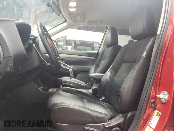 2015 Mitsubishi Outlander SE with VIN JA4AZ3A34FZ001820, listed as a Copart auction lot 53256555 with 131,124 mi miles and Salvage title. Bid and sale history available at DreamBid. Image 7.