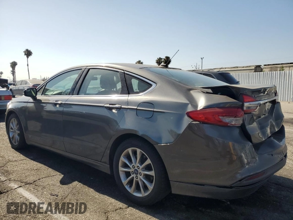 2017 Ford Fusion SE with VIN 3FA6P0HD7HR247627, listed as a Copart auction lot 61872975 with 230,032 mi miles and Salvage title. Bid and sale history available at DreamBid. Image 2.