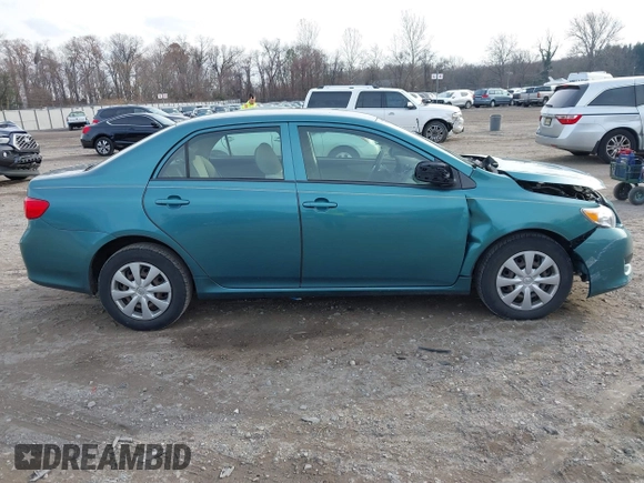 2009 Toyota Corolla with VIN JTDBL40E29J017358, listed as a IAAI auction lot 41041604 with 233,205 mi miles. Bid and sale history available at carsss.com. Image 13.