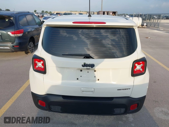 2020 Jeep Renegade Sport with VIN ZACNJAAB2LPL01275, listed as a IAAI auction lot 42467732 with 104,803 mi miles and . Bid and sale history available at DreamBid. Image 16.