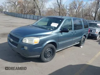 2005 Chevrolet Uplander LS with VIN 1GNDV23L45D247002, listed as a IAAI auction lot 41976734 with 222,256 mi miles and . Bid and sale history available at DreamBid. Image 2.