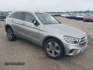 2021 Mercedes-Benz GLC 300 with VIN W1N0G8DB5MV297726, listed as a IAAI auction lot 42202541 with 39,251 mi miles and . Bid and sale history available at DreamBid. Image 1.