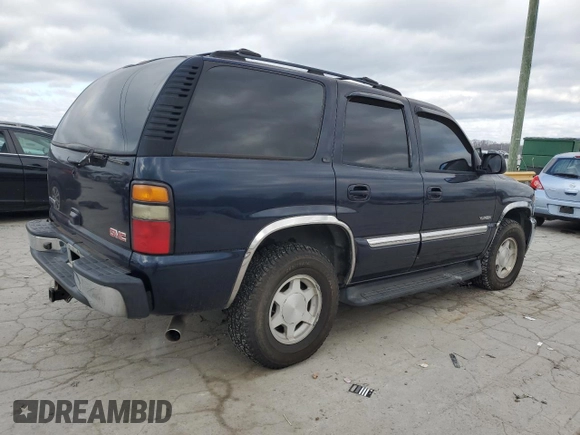 2004 GMC Yukon SLT with VIN 1GKEK13Z74R260126, listed as a Copart auction lot 86944354 with 249,562 mi miles and Salvage Title. Bid and sale history available at carsss.com. Image 3.